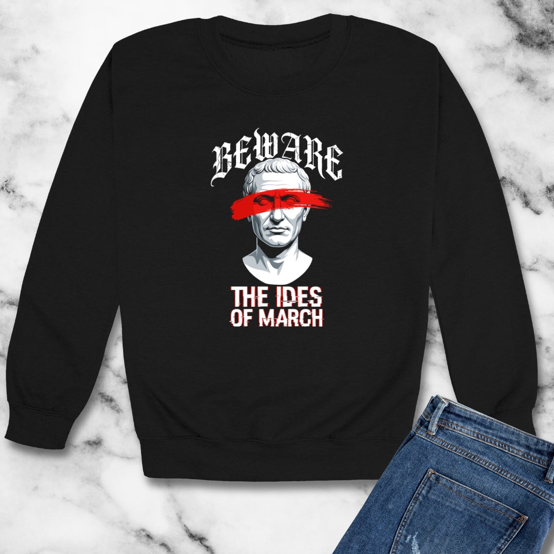 Beware the Ides of March Unisex Heavy Crewneck Sweatshirt