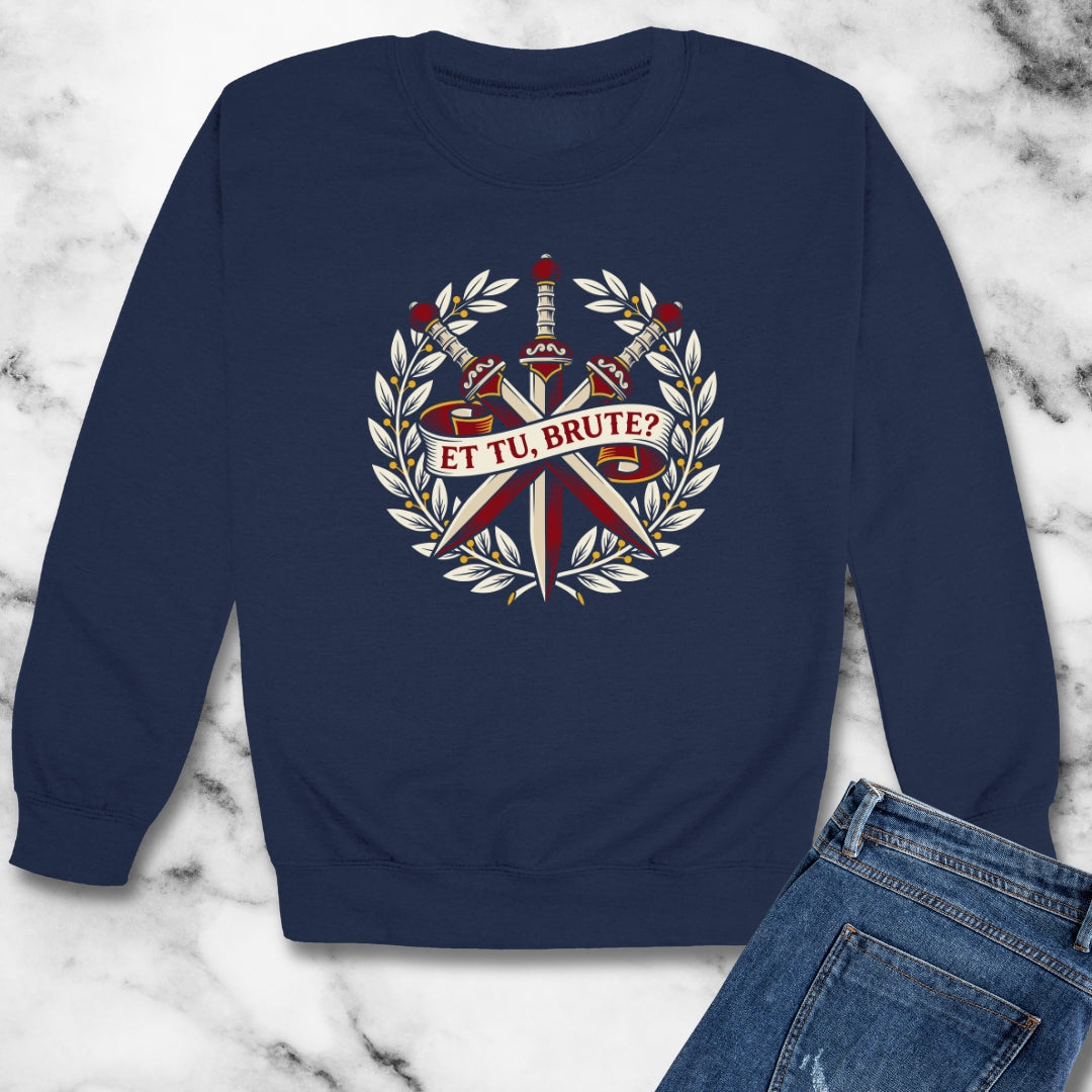 Et Tu Brute Unisex Heavy Crewneck Sweatshirt