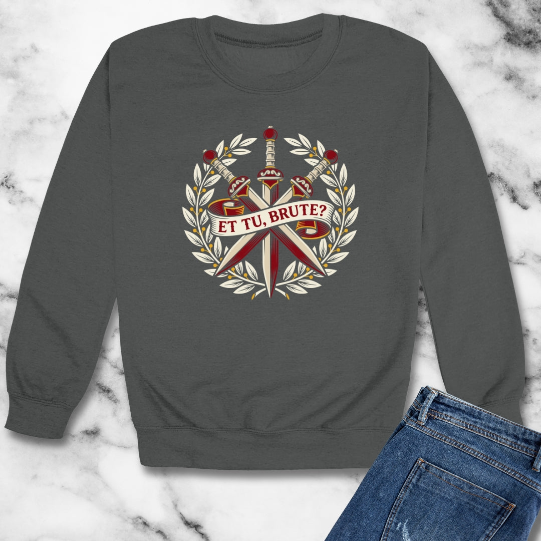 Et Tu Brute Unisex Heavy Crewneck Sweatshirt