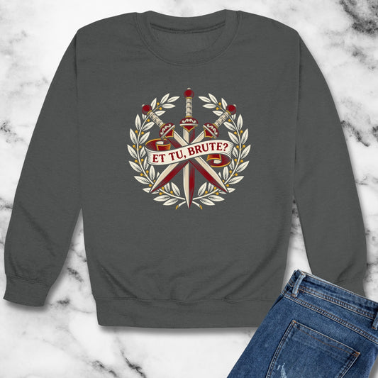 Et Tu Brute Unisex Heavy Crewneck Sweatshirt