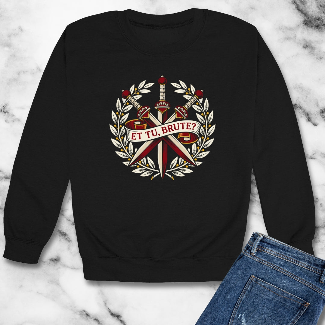 Et Tu Brute Unisex Heavy Crewneck Sweatshirt