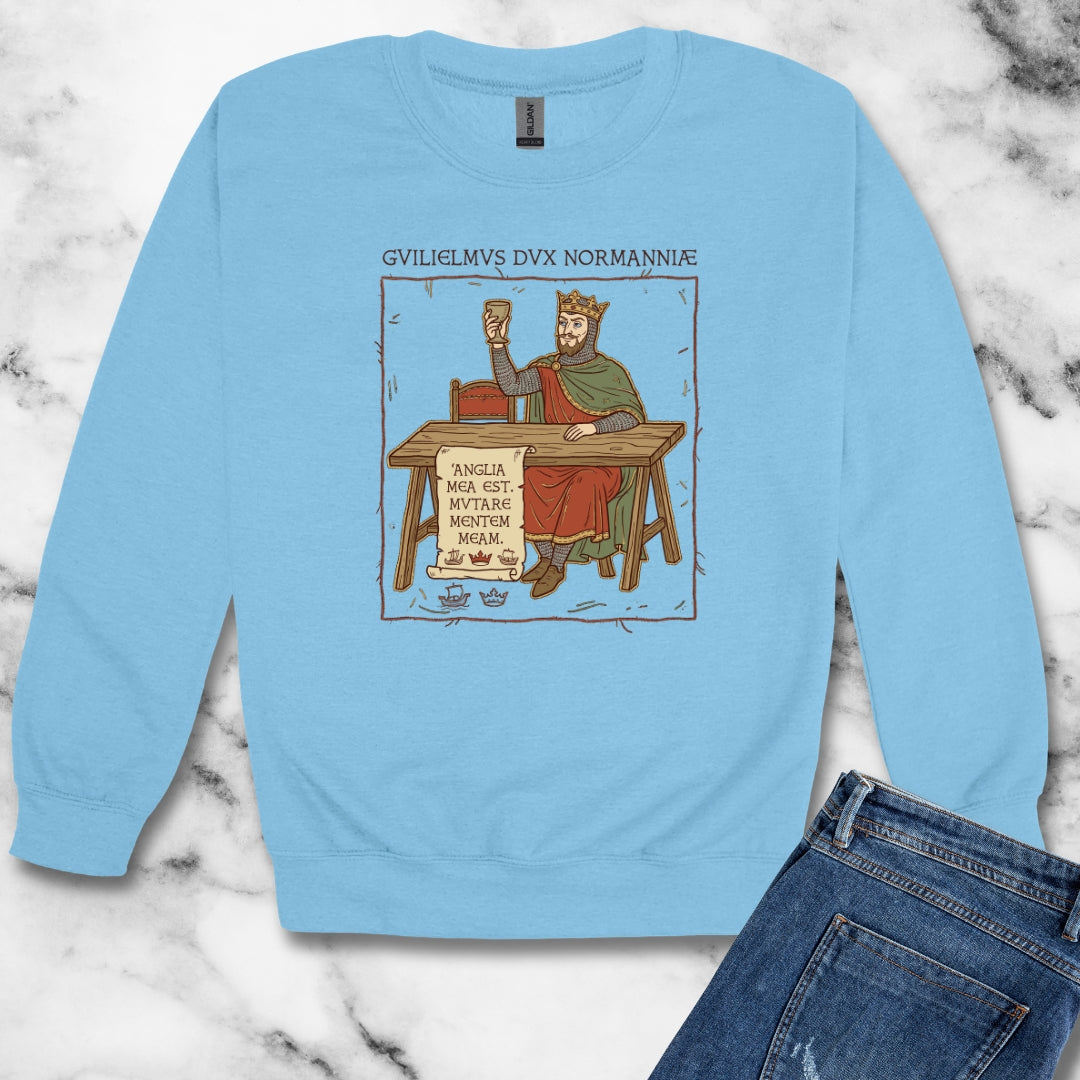 William Conqueror England is Mine Unisex Heavy Crewneck Sweatshirt