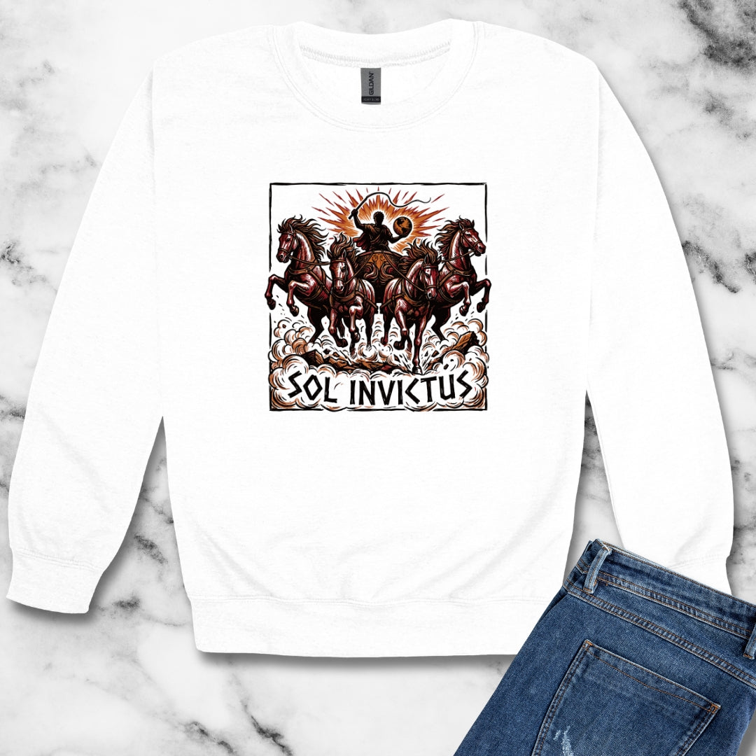 Sol Invictus Unisex Heavy Crewneck Sweatshirt
