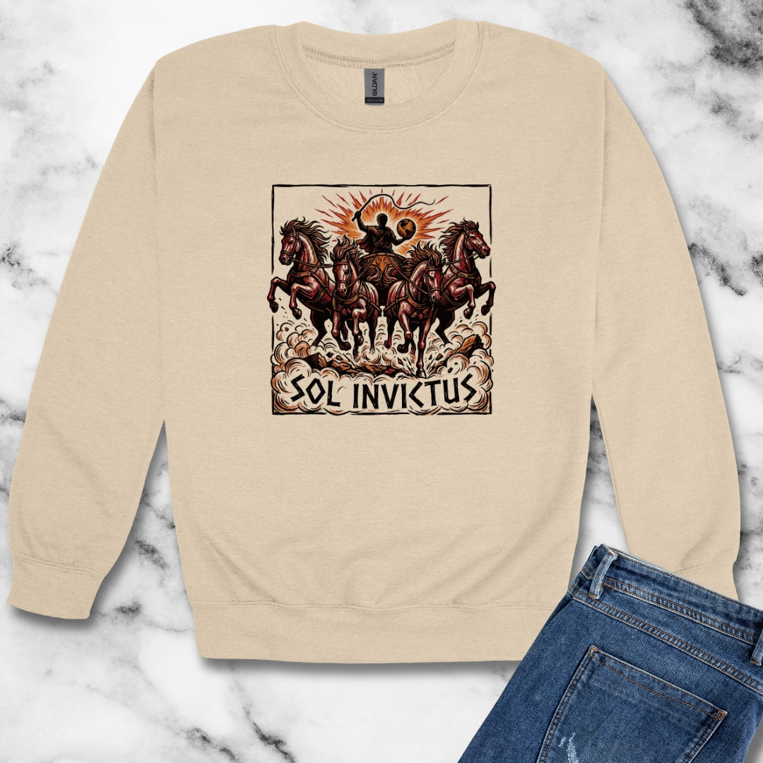 Sol Invictus Unisex Heavy Crewneck Sweatshirt