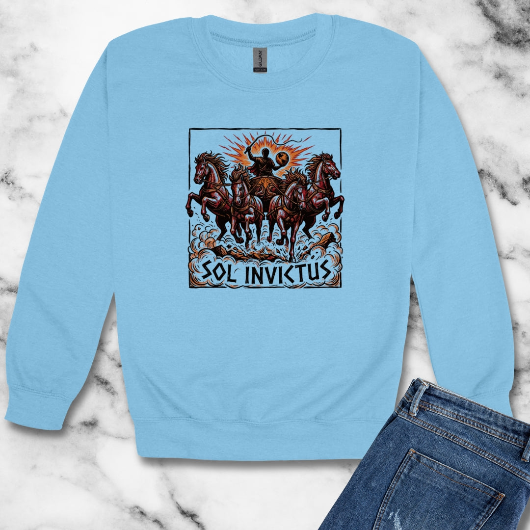 Sol Invictus Unisex Heavy Crewneck Sweatshirt