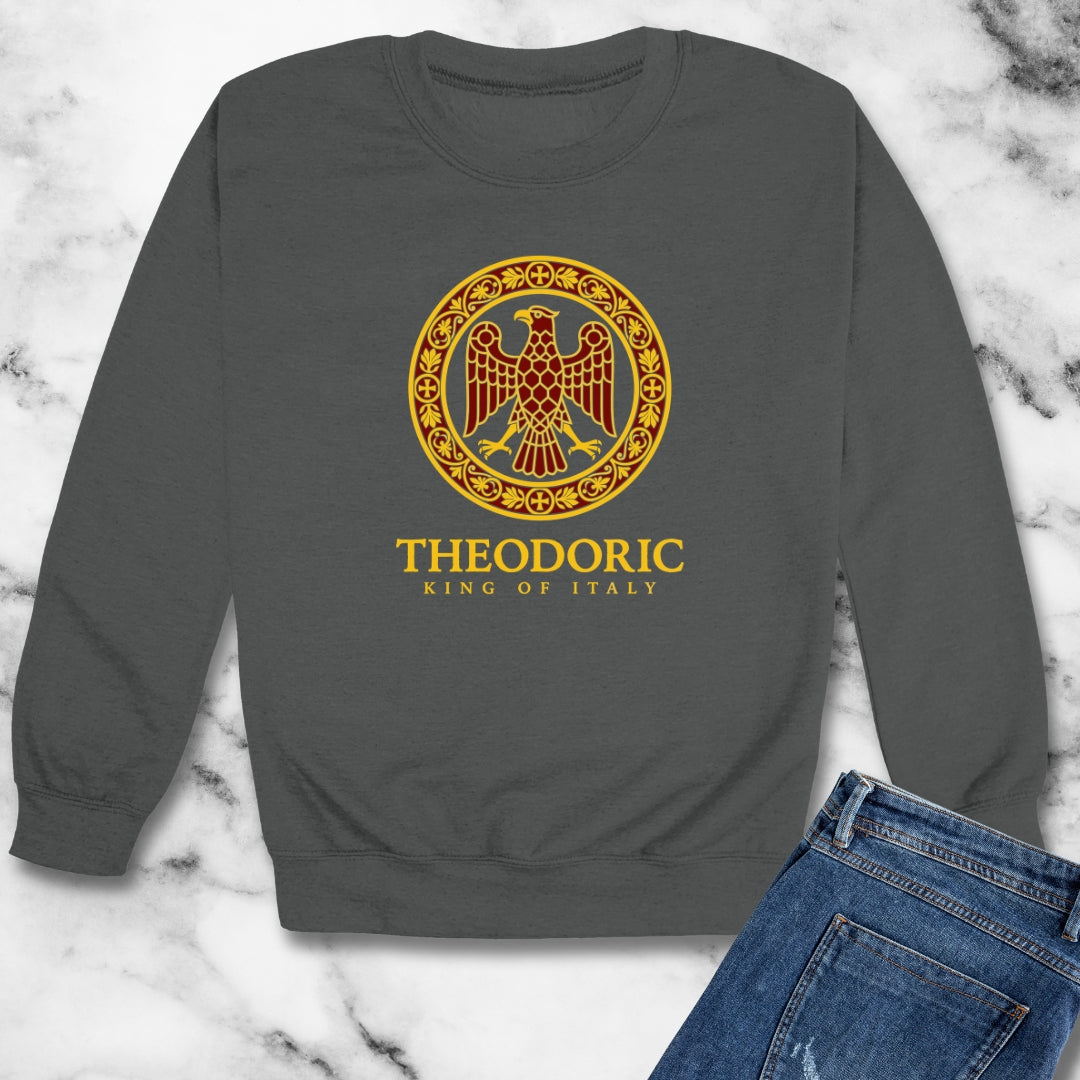 Theodoric Ostrogothic King of Italy Unisex Heavy Crewneck Sweatshirt