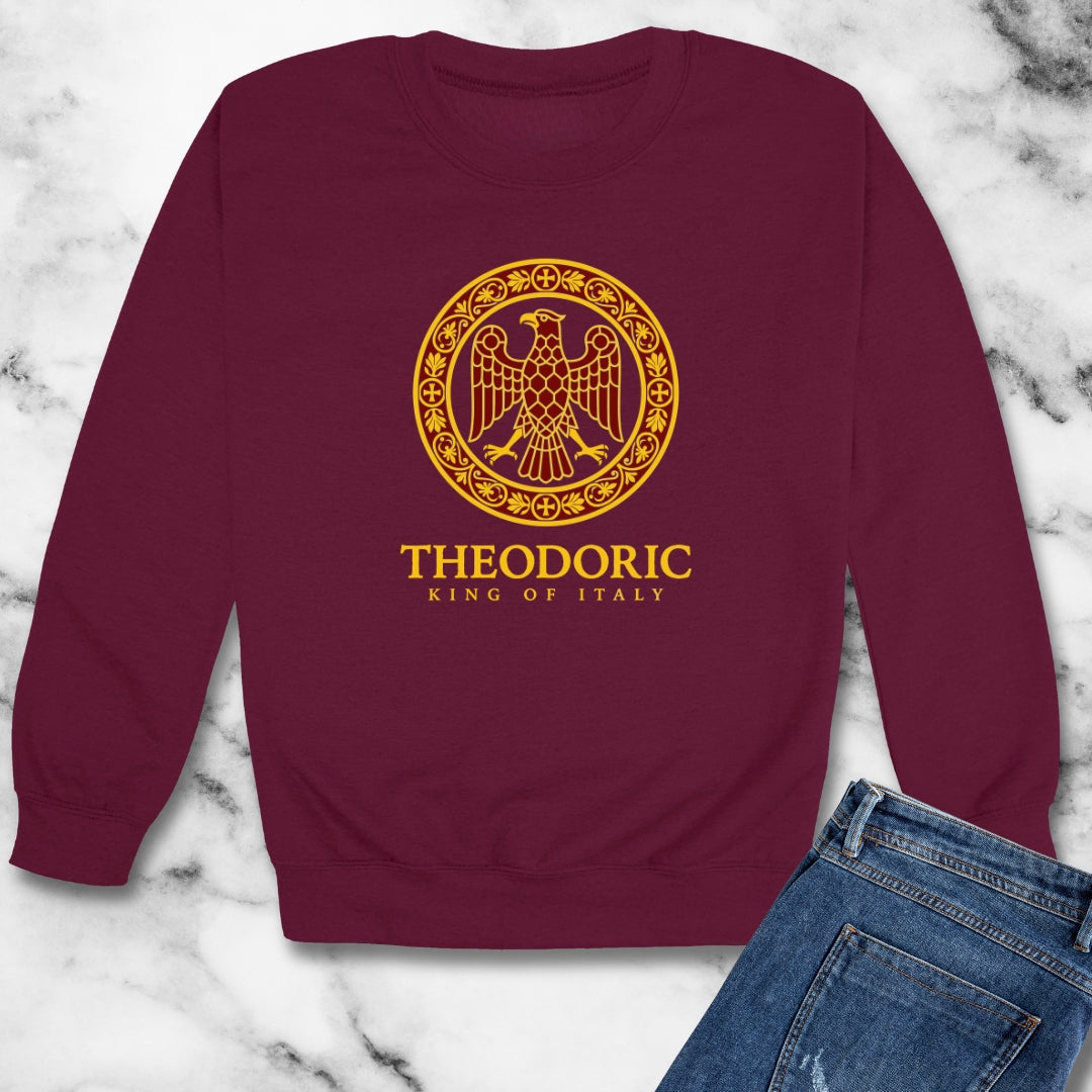 Theodoric Ostrogothic King of Italy Unisex Heavy Crewneck Sweatshirt