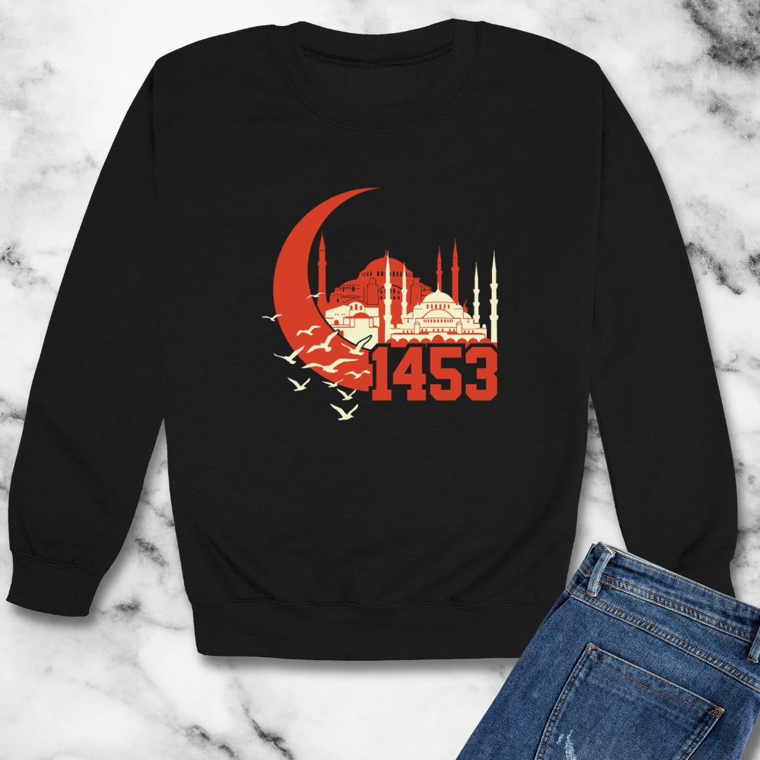 1453 Founding of Ottoman Empire Unisex Heavy Crewneck Sweatshirt