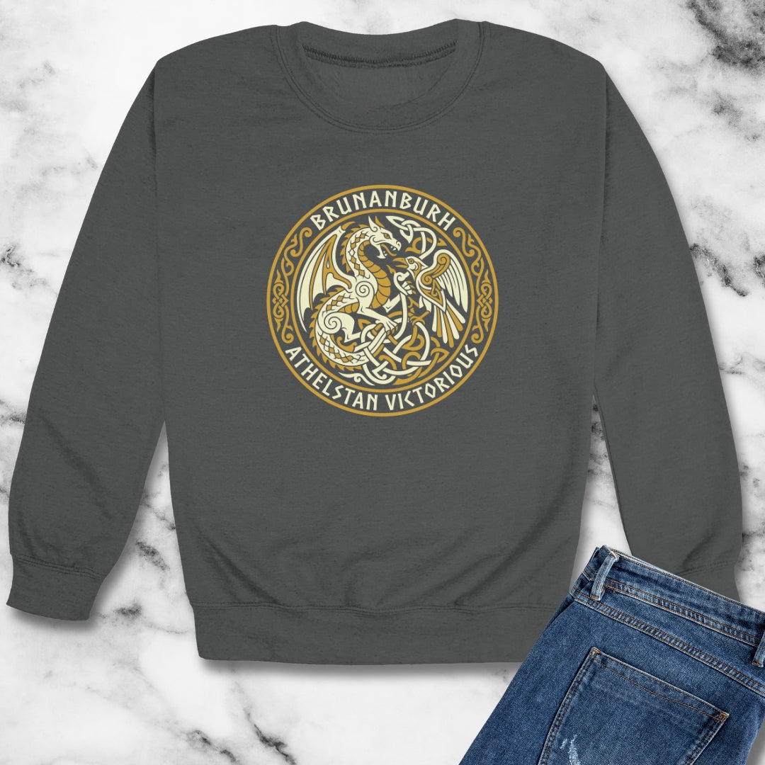 Battle of Brunanburh 937 Anglo-Saxon  Unisex Heavy Crewneck Sweatshirt