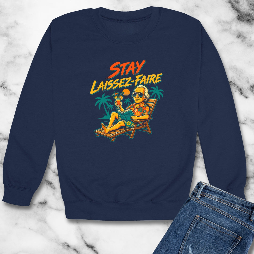Adam Smith Enlightenment Economist Unisex Heavy Crewneck Sweatshirt