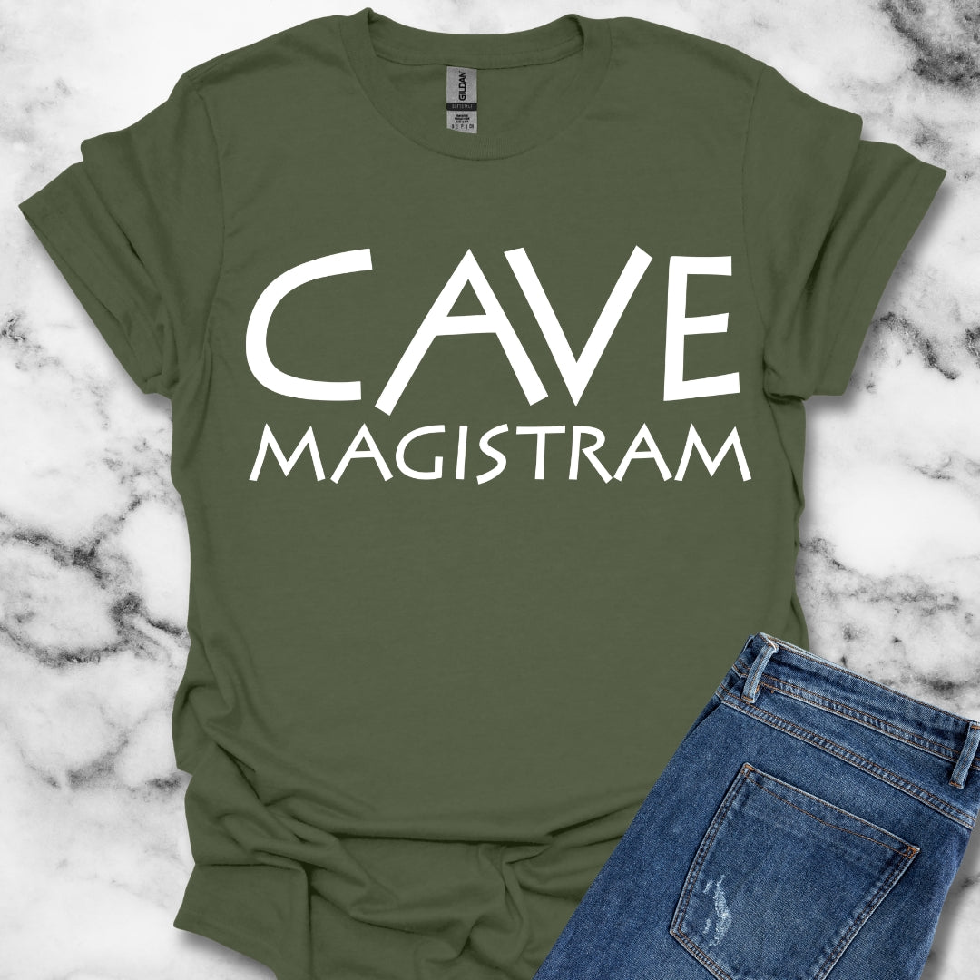 Cave Magistram Beware Teacher T-Shirt