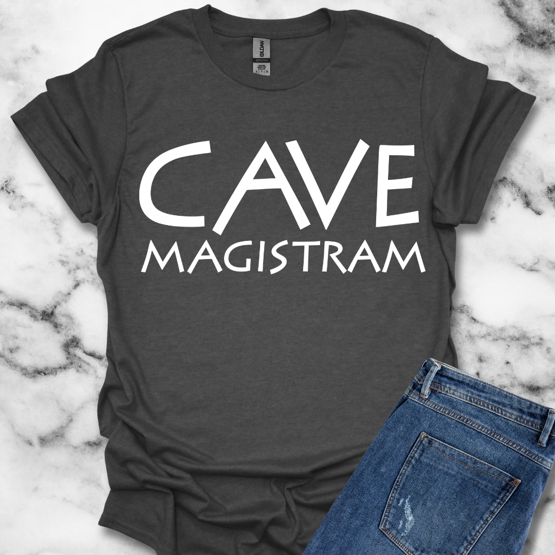 Cave Magistram Beware Teacher T-Shirt