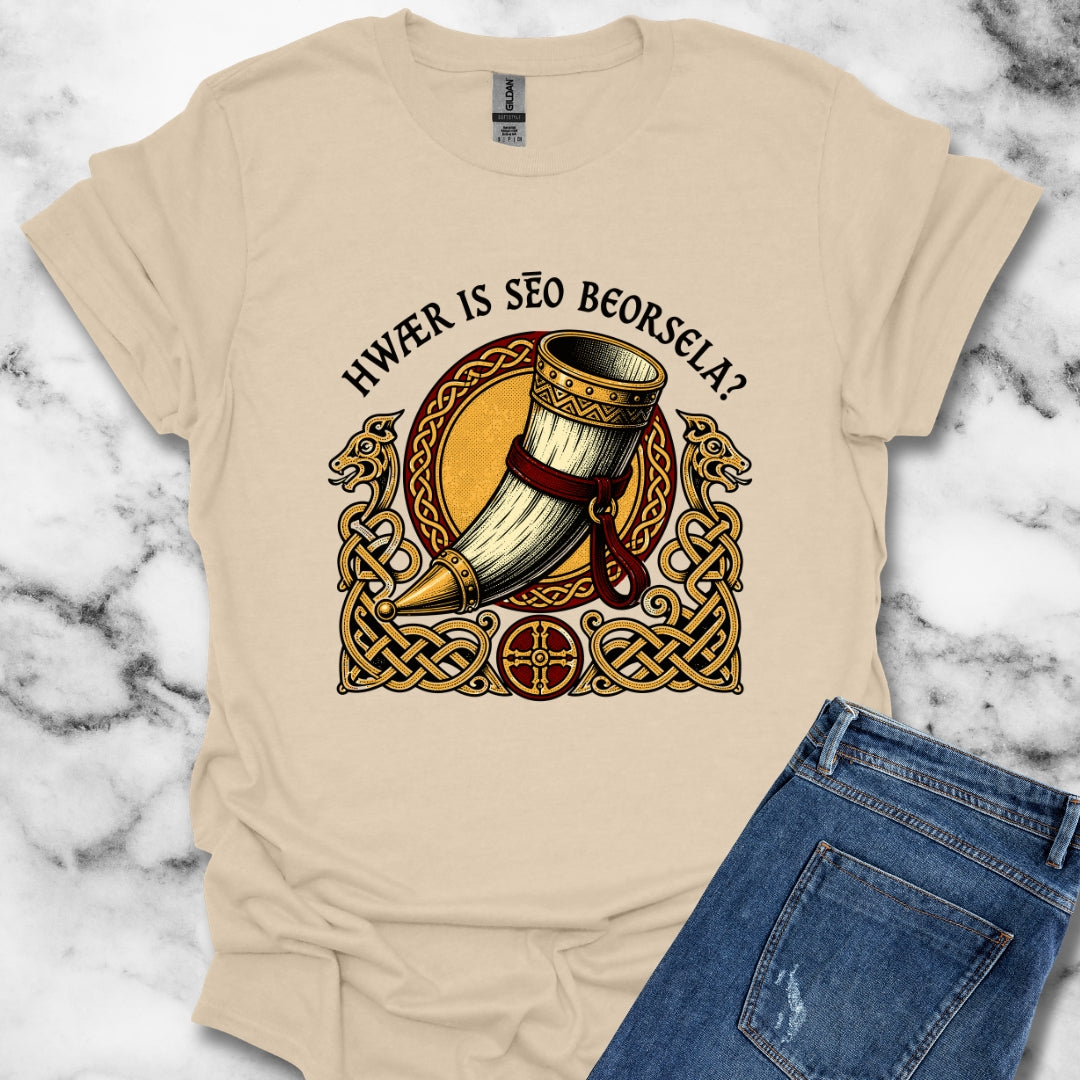 Where is Beerhall Old English T-Shirt