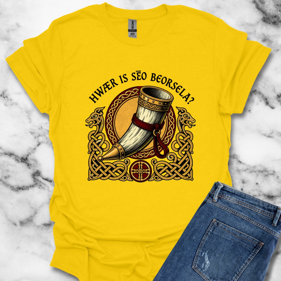 Where is Beerhall Old English T-Shirt