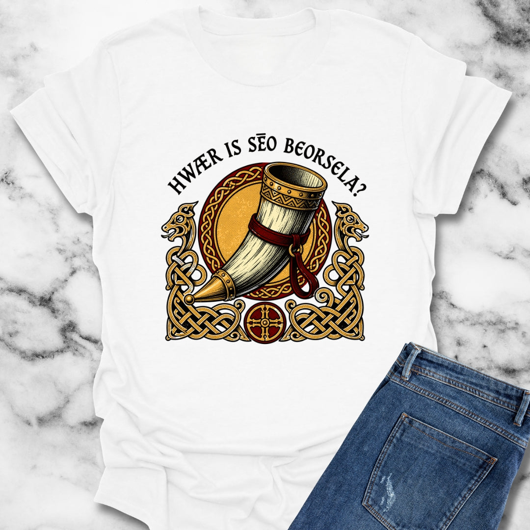 Where is Beerhall Old English T-Shirt