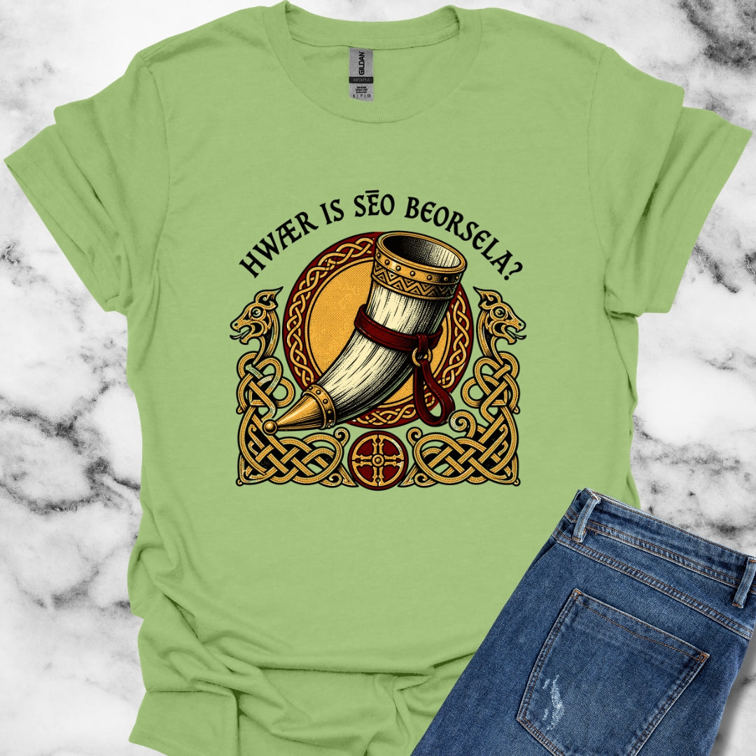 Where is Beerhall Old English T-Shirt