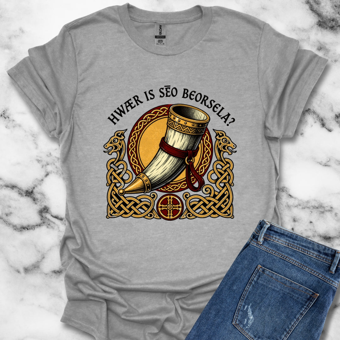 Where is Beerhall Old English T-Shirt