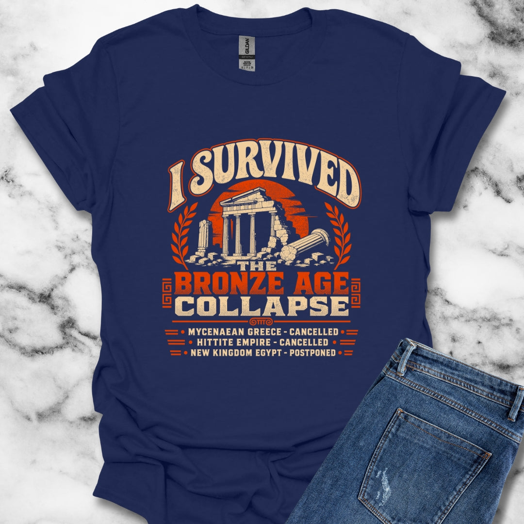 I Survived the Bronze Age Collapse Tour T-Shirt