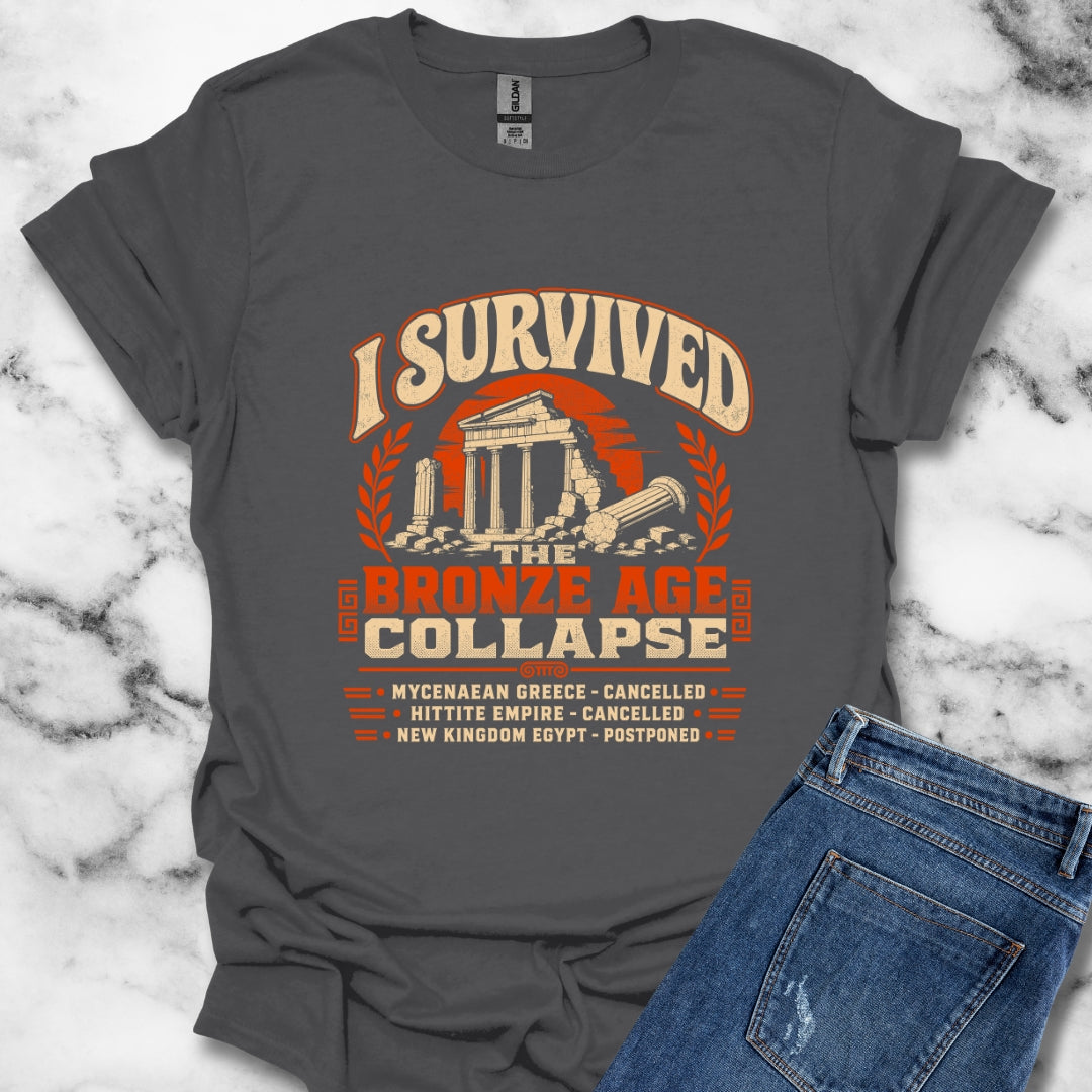 I Survived the Bronze Age Collapse Tour T-Shirt