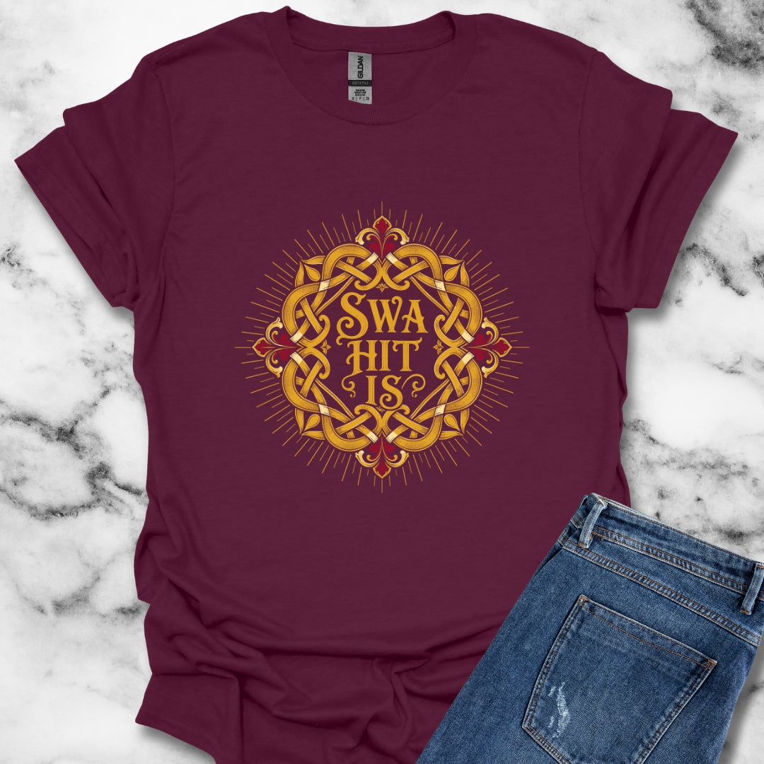 As It Is Old English T-Shirt