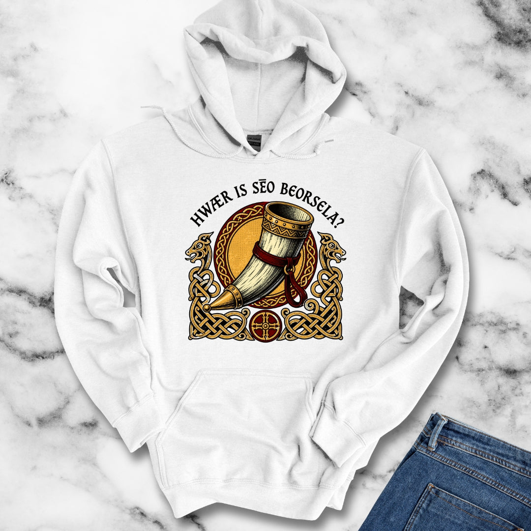 Where is Beerhall Old English Hoodie