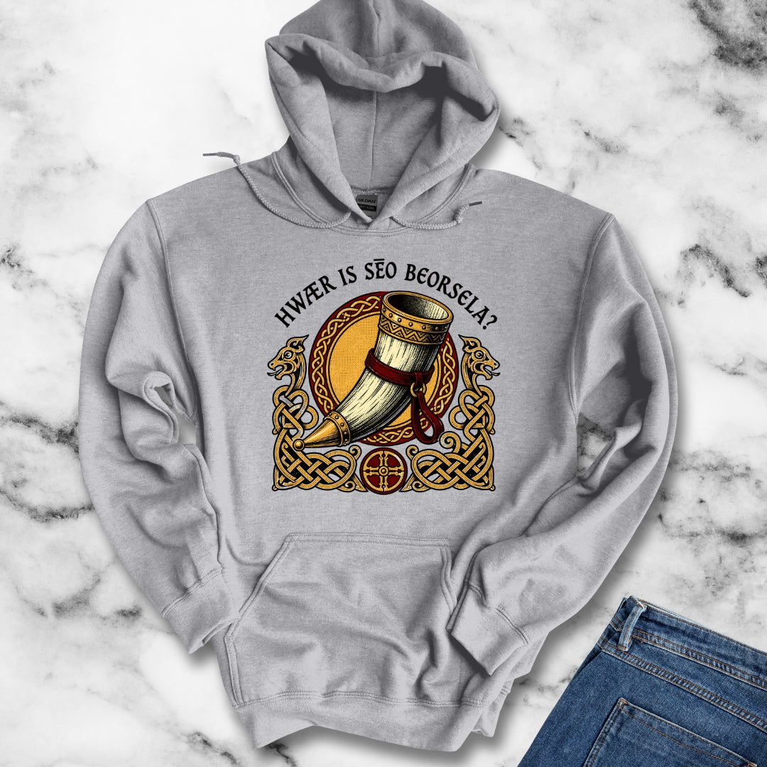 Where is Beerhall Old English Hoodie