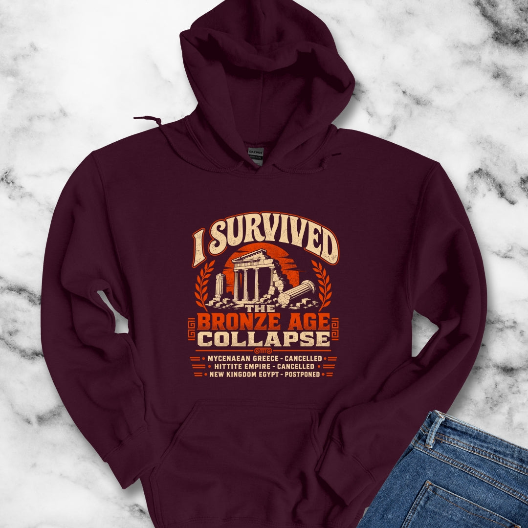 I Survived the Bronze Age Collapse Tour Hoodie