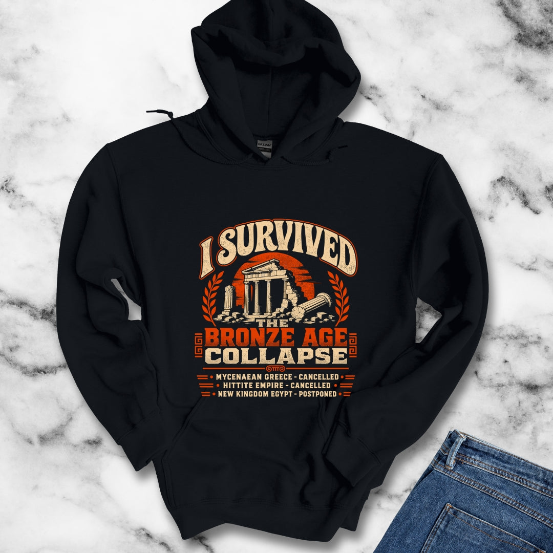 I Survived the Bronze Age Collapse Tour Hoodie