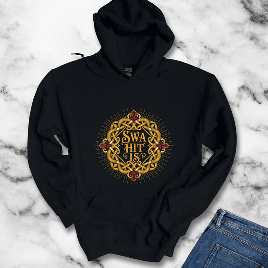 As It Is Old English Hoodie