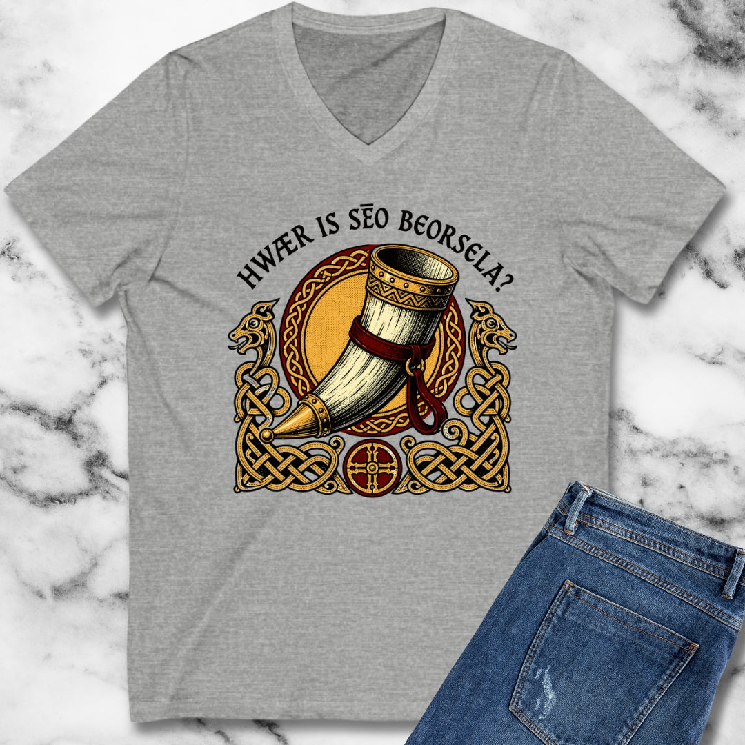 Where is Beerhall Old English V-neck