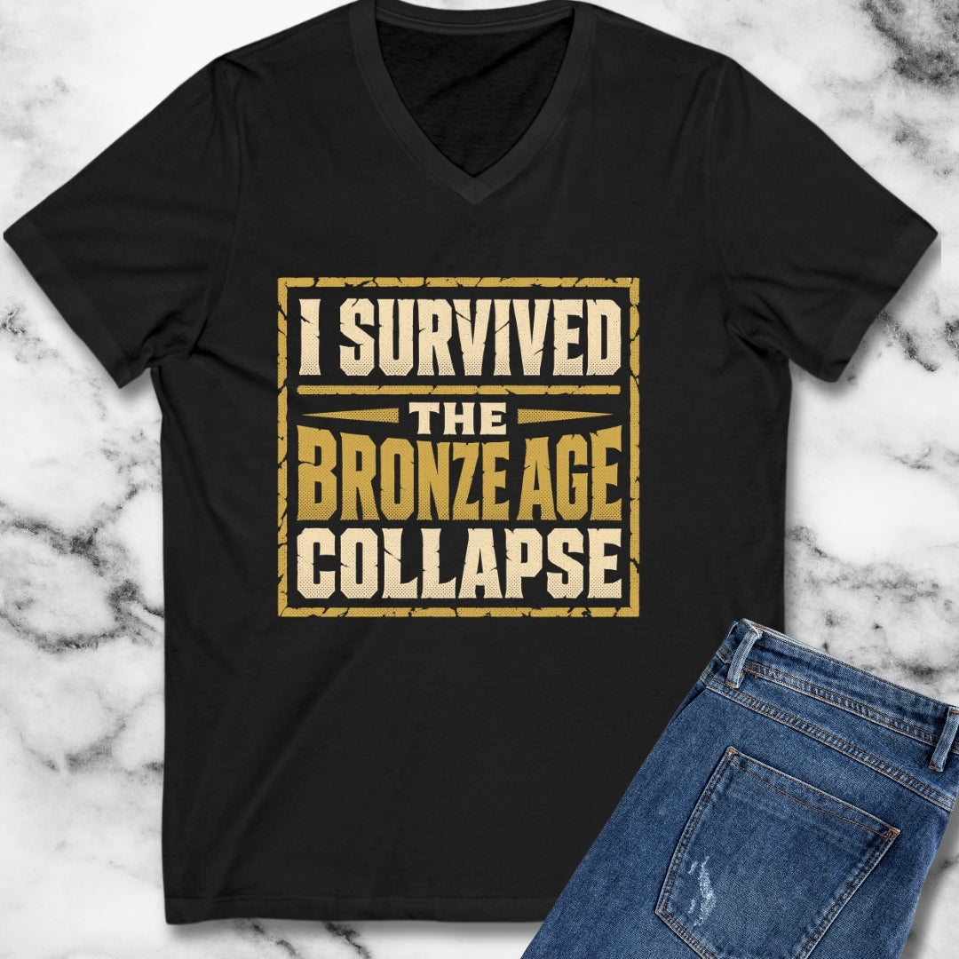 I Survived the Bronze Age Collapse V-Neck
