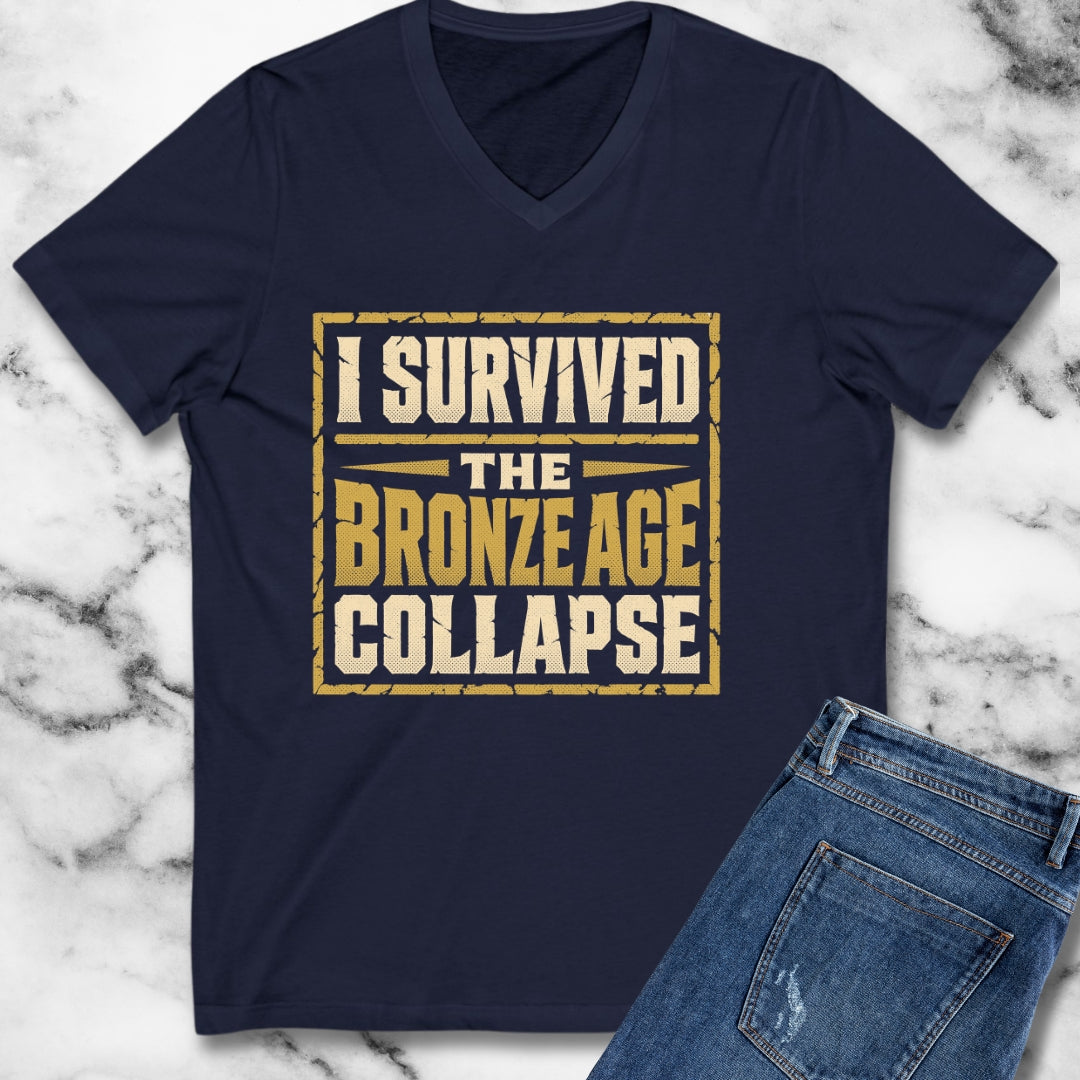 I Survived the Bronze Age Collapse V-Neck