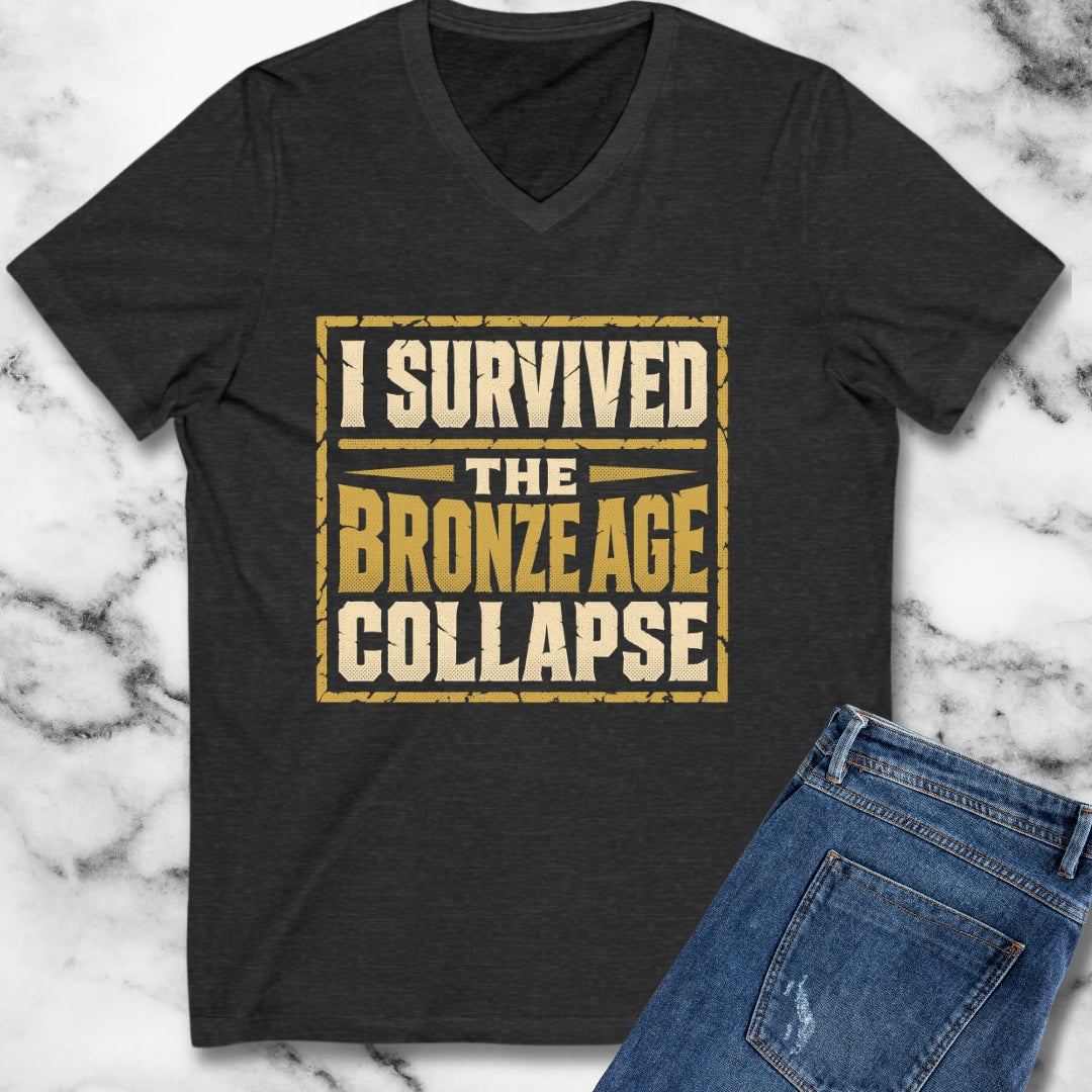 I Survived the Bronze Age Collapse V-Neck