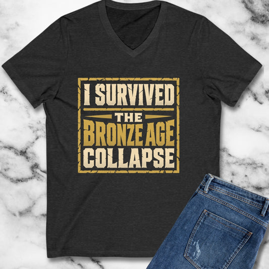 I Survived the Bronze Age Collapse V-Neck