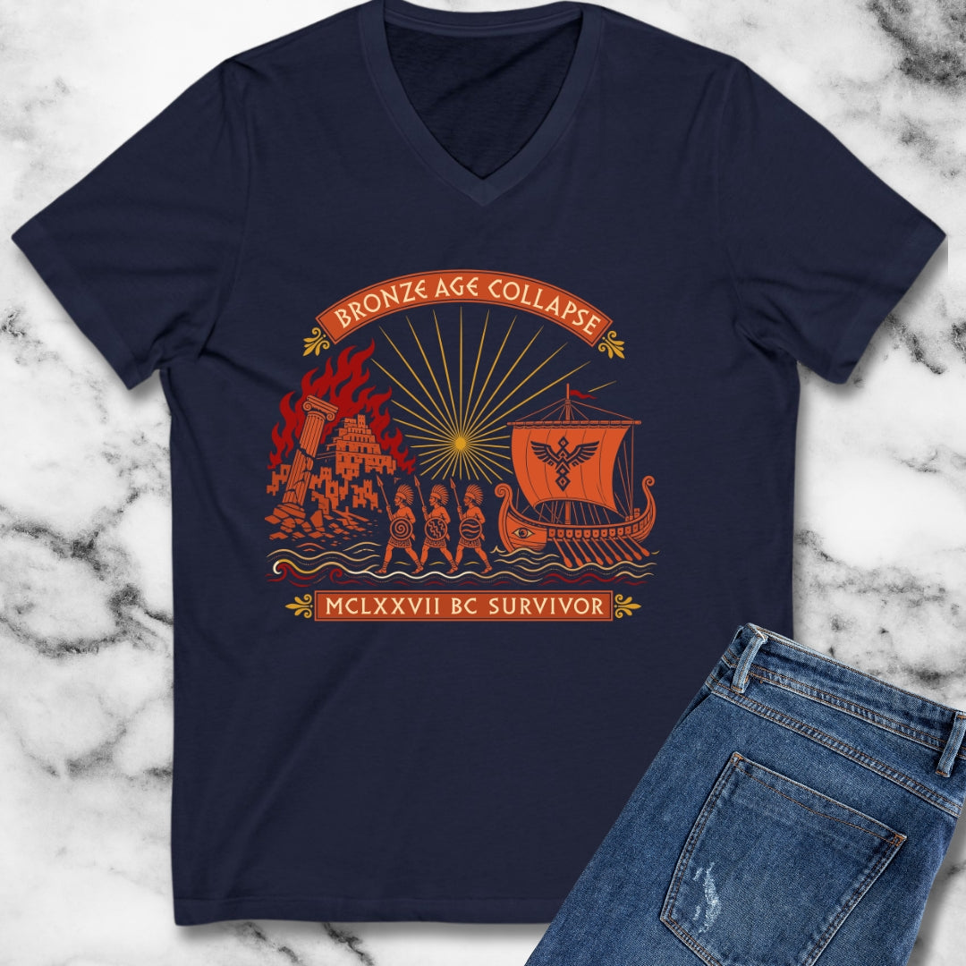 Bronze Age Collapse Survivor V-Neck