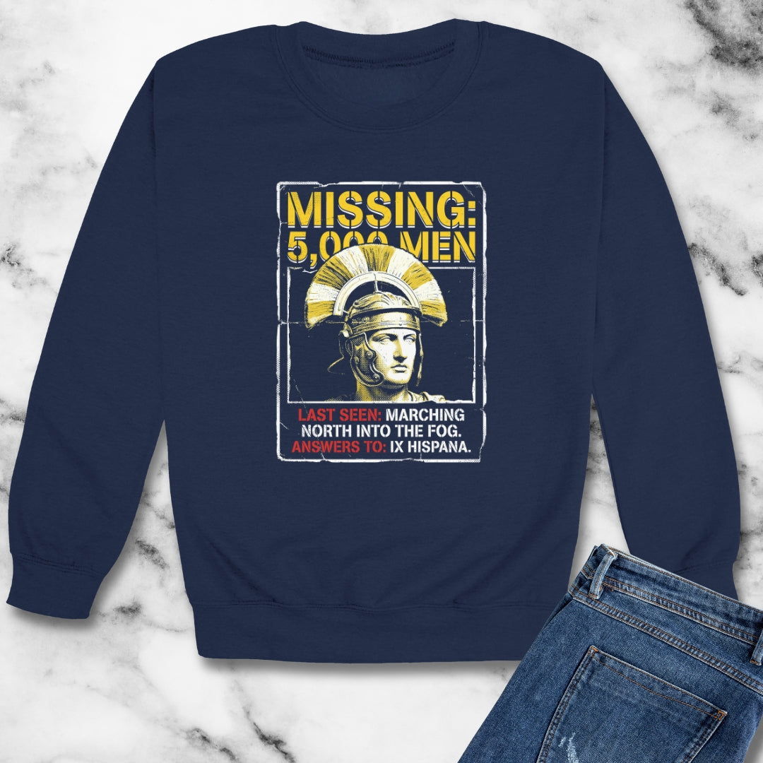 Lost Missing Ninth Legio IX Unisex Heavy Crewneck Sweatshirt