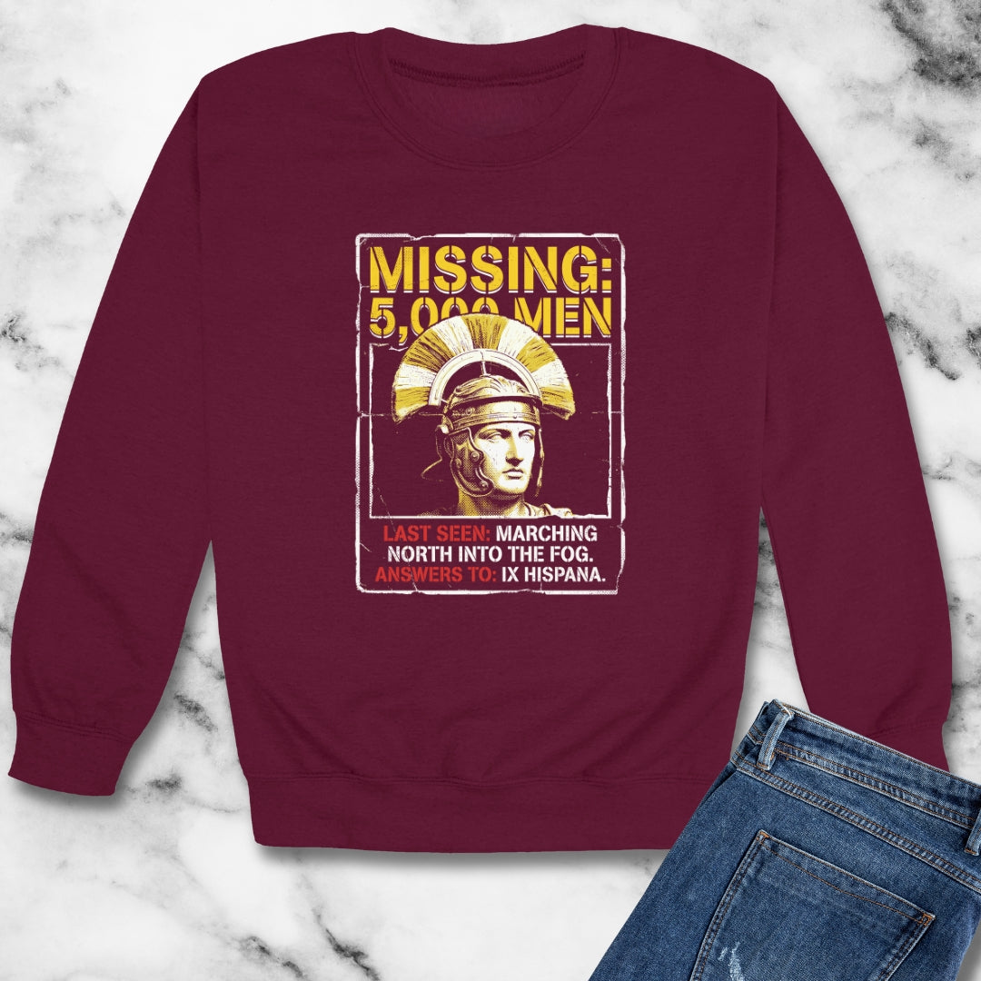 Lost Missing Ninth Legio IX Unisex Heavy Crewneck Sweatshirt
