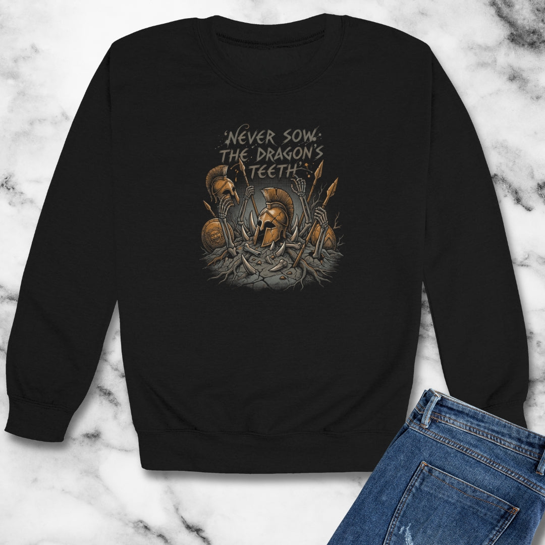 Jason Argonauts Sow Dragon Teeth Unisex Heavy Crewneck Sweatshirt