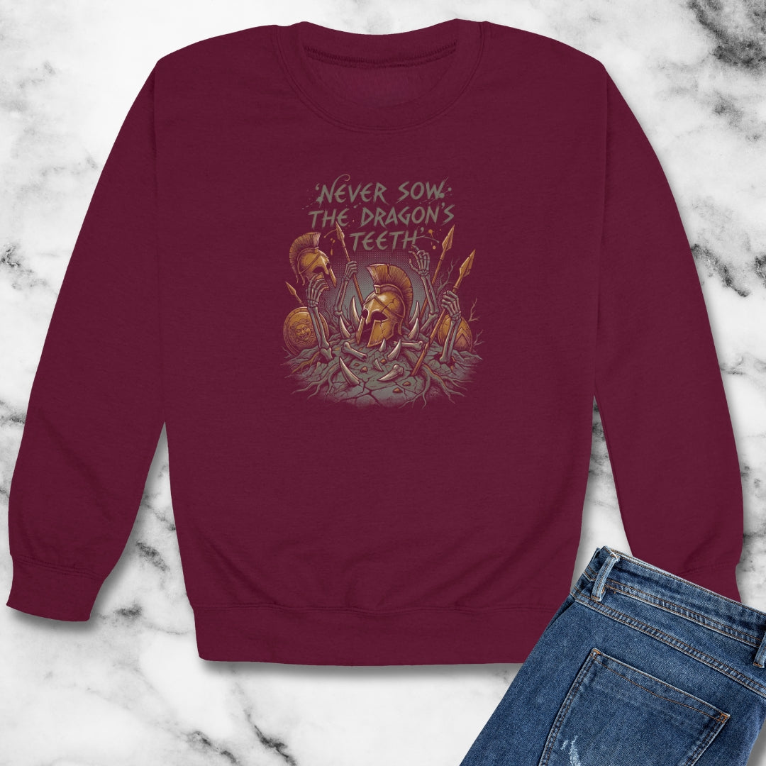 Jason Argonauts Sow Dragon Teeth Unisex Heavy Crewneck Sweatshirt