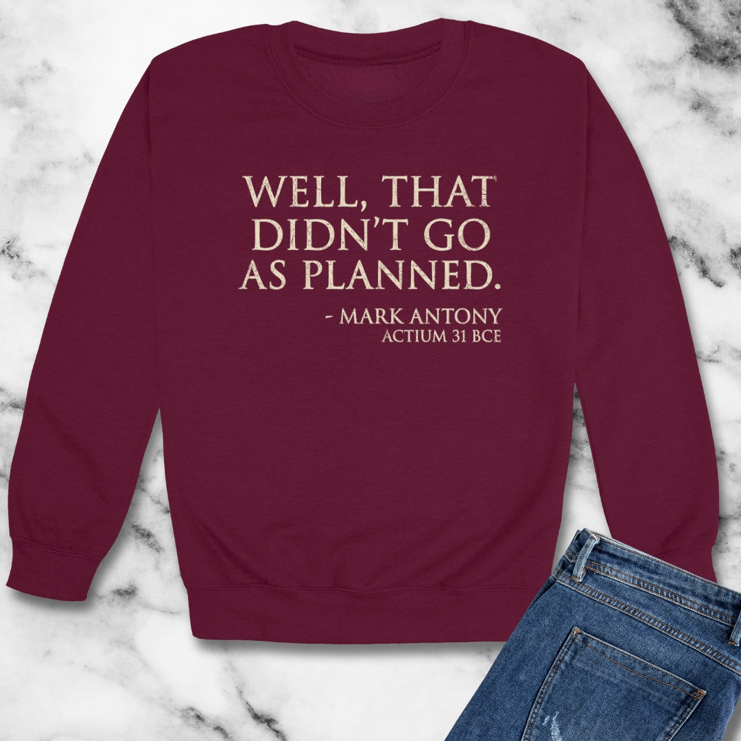 Mark Antony Actium Quote Unisex Heavy Crewneck Sweatshirt