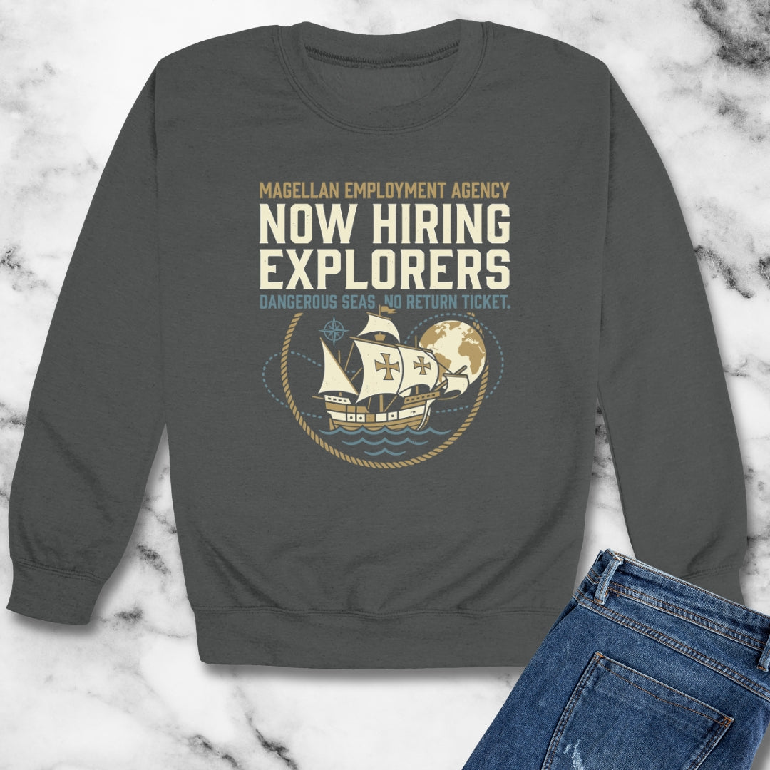 Magellan Emplyment Agency Unisex Heavy Crewneck Sweatshirt
