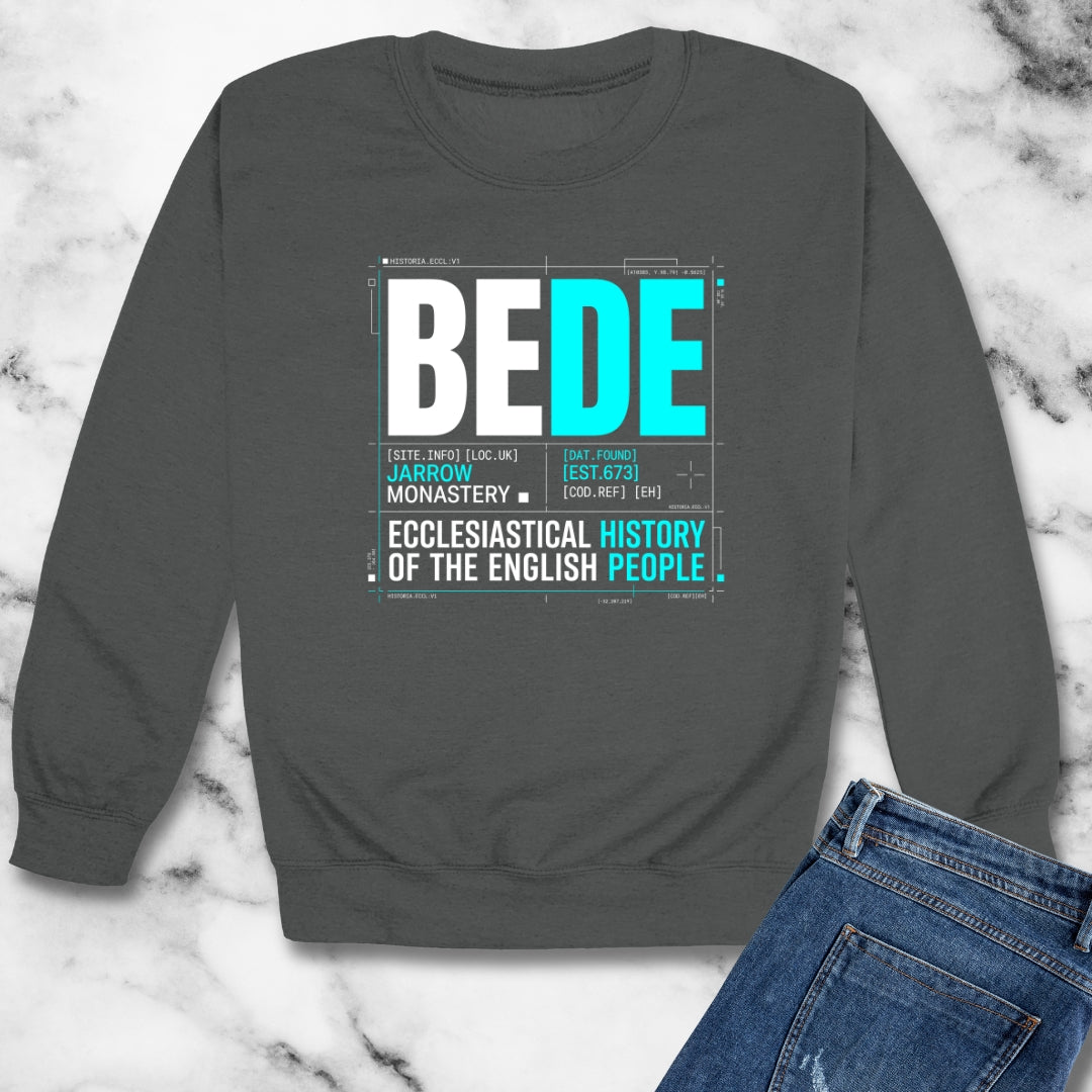 Venerable Bede History of the English People Unisex Heavy Crewneck Sweatshirt