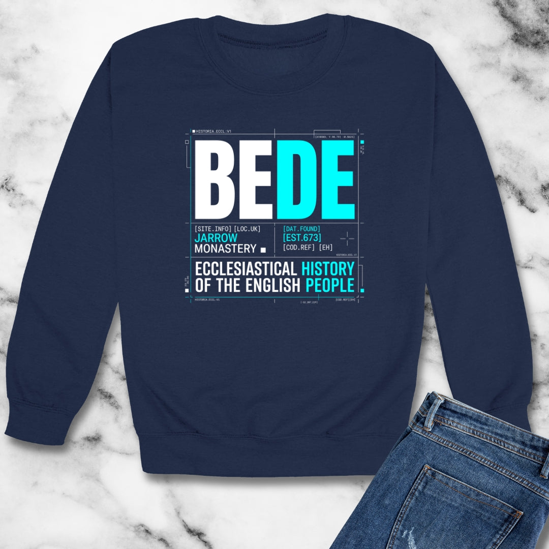 Venerable Bede History of the English People Unisex Heavy Crewneck Sweatshirt