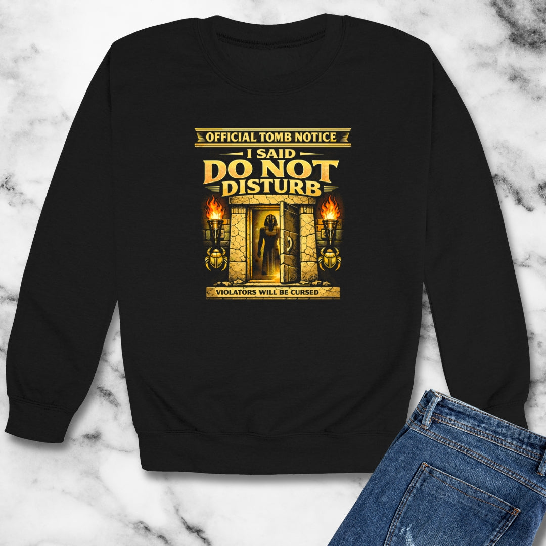 King Tut's Curse Unisex Heavy Crewneck Sweatshirt