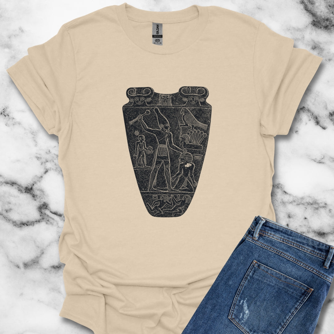 Egyptian Narmer Palette T-Shirt