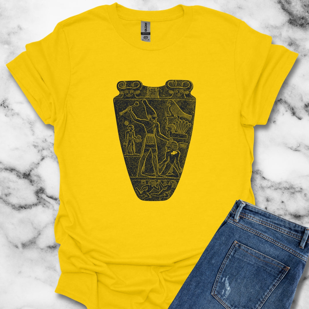 Egyptian Narmer Palette T-Shirt