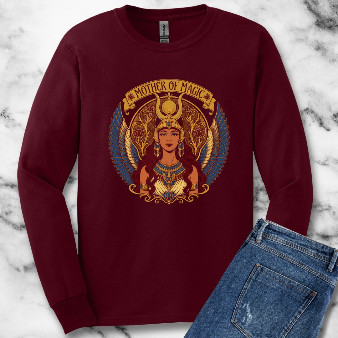Isis Mother of Magic Unisex Long Sleeve Tee