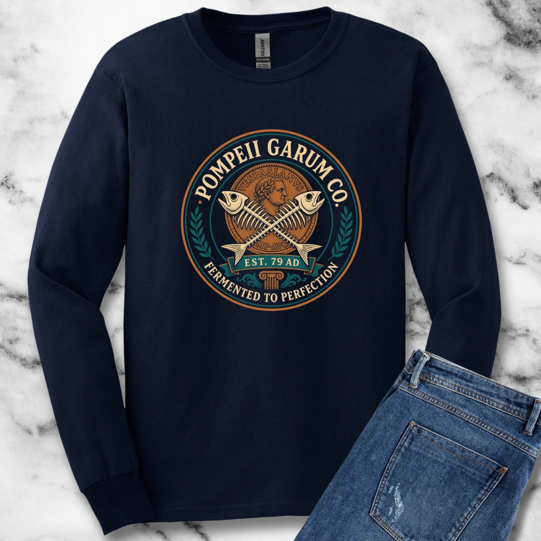 Pompeii Garum Co. Unisex Long Sleeve Tee