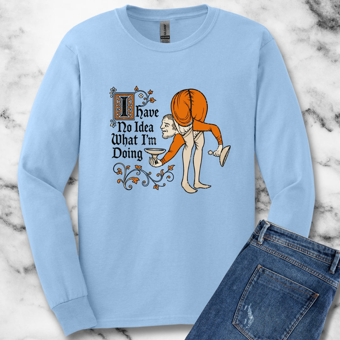 Marginalia No Idea What I'm Doing Unisex Long Sleeve Tee