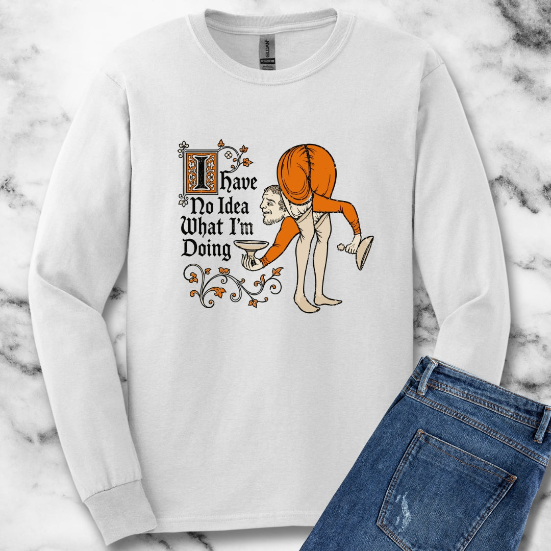 Marginalia No Idea What I'm Doing Unisex Long Sleeve Tee